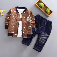 Load image into Gallery viewer, a Spring Autumn Children Boys Clothing Sets