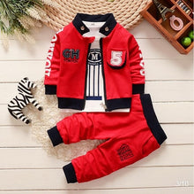 Load image into Gallery viewer, a Spring Autumn Children Boys Clothing Sets