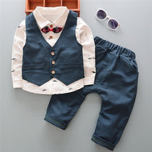 Load image into Gallery viewer, a Spring Autumn Children Boys Clothing Sets