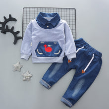 Load image into Gallery viewer, 2020 Baby Boy Clothes Winter Cartoon Boy Clothing Set Long Sleeves Boys T Shirt+ Pant  Kids Clothes Set Toddler Boy Clothes
