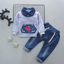 Load image into Gallery viewer, 2020 Baby Boy Clothes Winter Cartoon Boy Clothing Set Long Sleeves Boys T Shirt+ Pant  Kids Clothes Set Toddler Boy Clothes
