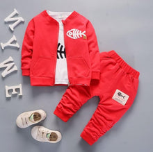 Load image into Gallery viewer, a Spring Autumn Children Boys Clothing Sets
