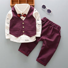 Load image into Gallery viewer, a Spring Autumn Children Boys Clothing Sets
